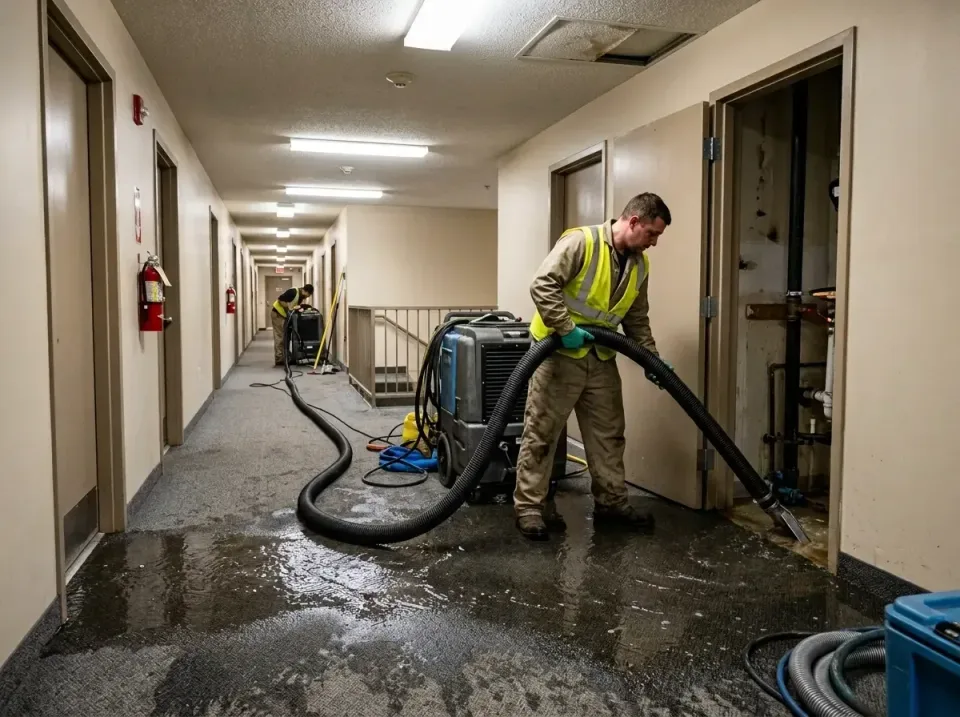 multi-unit-apartment-hallway-f-005 — frequently asked questions, Emergency Burst Pipe Water Extraction & Removal in Maxton,…